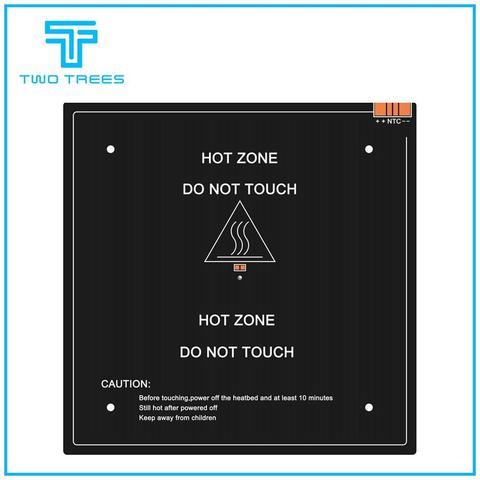235*235*3,0 мм 3D части принтера Черный MK3 24V 220W Горячая кровать последняя алюминиевая кровать с подогревом для Creality Ender-3/3S 3D принтер ► Фото 1/6