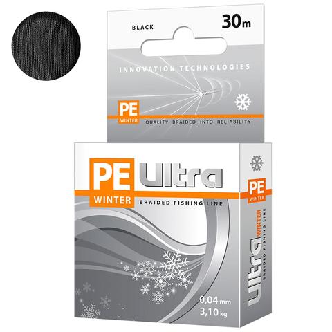 Плетеная леска AQUA PE ULTRA WINTER зимняя (30 метров) ► Фото 1/6