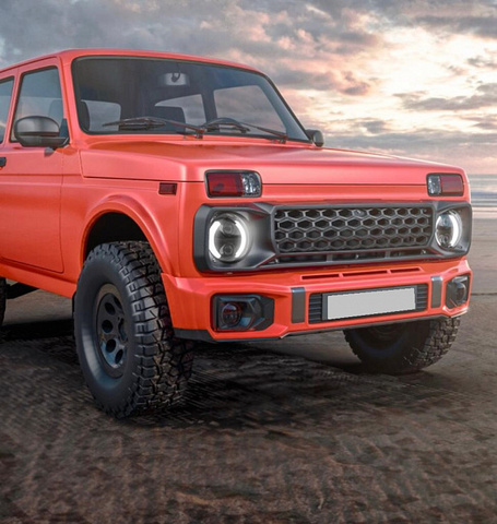 Тюнинг Lada Niva 4x4 Urban Магннум, аэродинамический обвес ► Фото 1/4