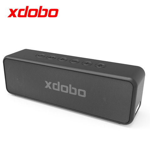 XDOBO X5 портативная беспроводная Bluetooth-Колонка V5.0 TWS Type-C, громкий стерео-динамик с супер басами, водонепроницаемая IPX6 колонка с сабвуфером 30 Вт ► Фото 1/6