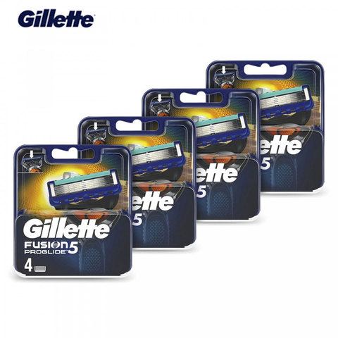 Годовой запас кассет для бритья Gillette Fusion5 ProGlide, 4*4 (16 шт) ► Фото 1/5