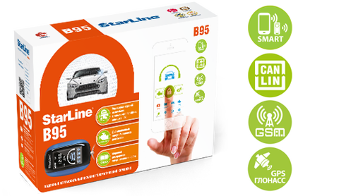 Сигнализация StarLine B95 BT CAN-LIN GSM GPS ► Фото 1/4