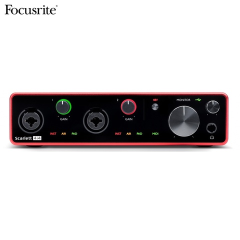 FOCUSRITE Scarlett 4i4 3rd Gen Аудиоинтерфейс ► Фото 1/5