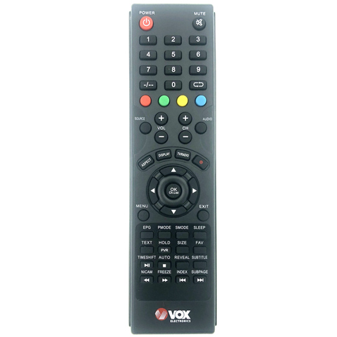 Новый оригинальный пульт дистанционного управления VOX TV для 32DSA662B-Y TV 28LE62 TV 24LE63 TV 32LE64 32LE64T2, TV 32LE11, TV-32LE11 ► Фото 1/2