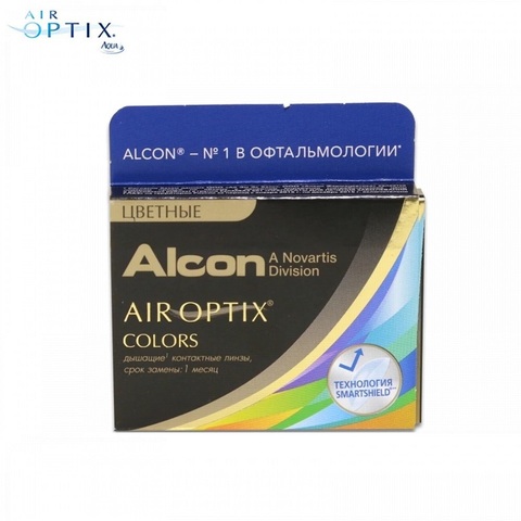 Контактные линзы Air Optix Colors (2 шт) R: 8.6 ► Фото 1/6