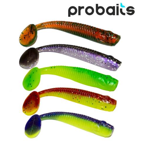 Силиконовые приманки виброхвост Probaits Krokodile ► Фото 1/1