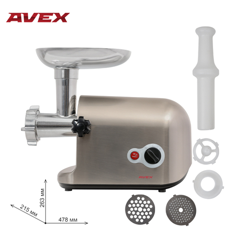 Мясорубка AVEX MG-300 профессиональная ► Фото 1/5