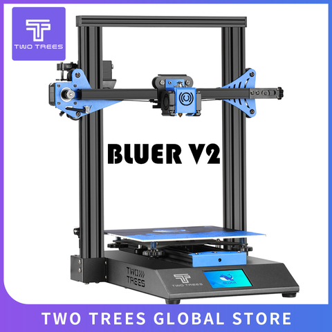 Twotrees 3D-принтеры синее I3 принтер с BMG Dual Drive экструдер 235x235 мм 3D Diy Kit 3,5-дюймовый Цвет сенсорный Экран Facesheild ► Фото 1/6