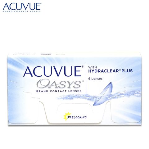 Контактные линзы Acuvue Oasys with Hydraclear Plus (6 шт) R: 8.8 ► Фото 1/1