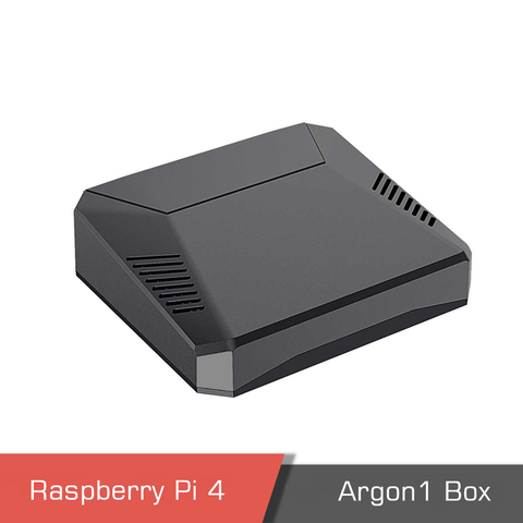 Чехол Argon One Raspberry pi 4, алюминиевый чехол для Raspberry Pi 4, чехол для Raspberry pi 4, Raspberry Pi 4 B ARGON ONE с алюминиевой коробкой и вентилятором ► Фото 1/6