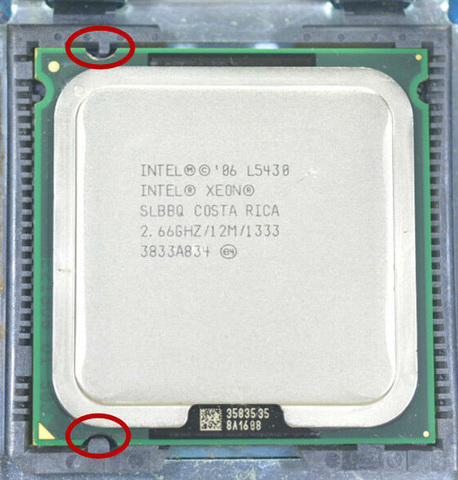 Оригинальный процессор Intel Xeon L5430 2,66 ГГц 12 МБ четырехъядерный ЦПУ аналогичный Q8300 Q8400 работает на материнской плате LGA775 не требует адаптера ► Фото 1/1