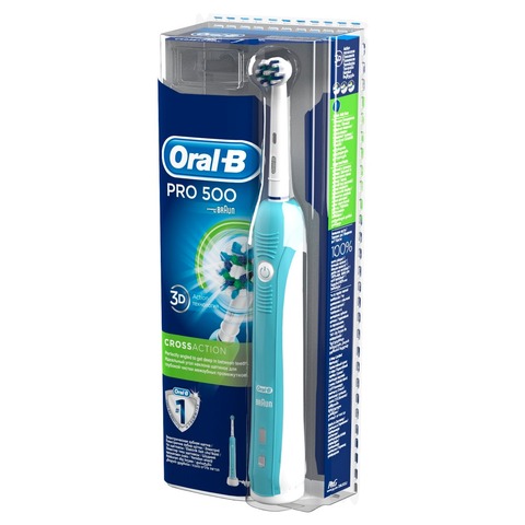 Электрическая зубная щетка Oral-B PRO 500 ► Фото 1/1