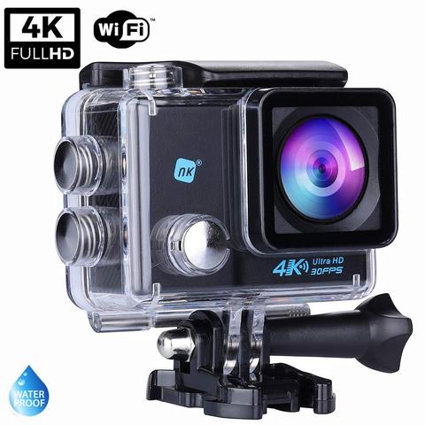 NK Grave cаmara Deportiva subacuatica 4K (Ultra-Alta Definición) HD 16 МП, WiFi - HDMI, Carcasa непроницаемый 30 м ► Фото 1/5