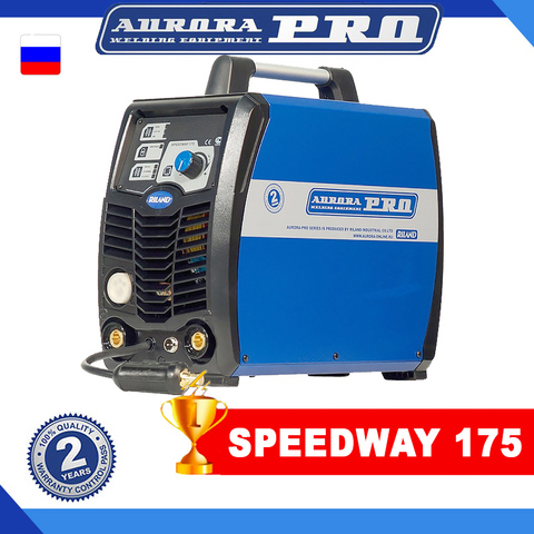 Синергетический инверторный сварочный полуавтомат AuroraPRO SPEEDWAY 175 (MIG/MAG+MMA+TIG lift), сварочник Синергетика ► Фото 1/6