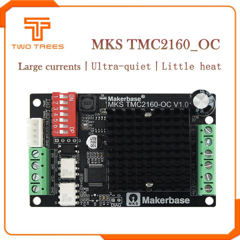 Драйвер шагового двигателя Makerbas MKS TMC2160 _ OC TMC2160, запчасти для 3D-принтера с ЧПУ, высокий крутящий момент, ультра для Gen L SGen ► Фото 1/5