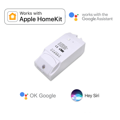 Apple Homekit, гаражные жалюзи, занавес, роликовый затвор Sonof Google Assistant, переключатель умного дома, Wi-Fi, дистанционное автоматическое реле 2 ► Фото 1/4