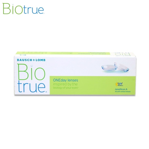Контактные линзы Biotrue ONEday (30 шт) R: 8.6 ► Фото 1/1