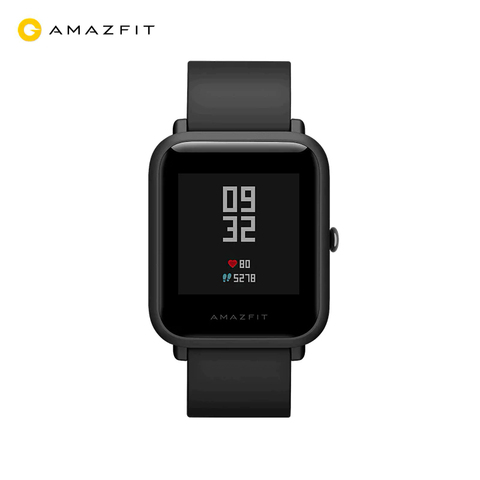 Смарт-часы Xiaomi Amazfit Bip (GPS, 45 дней без подзарядки), белый и черный ремешки с поддержкой русского языка. Официальная гарантия 1 год, Доставка от 2 дней. ► Фото 1/1