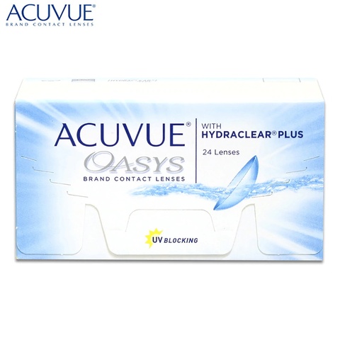 Контактные линзы Acuvue Oasys with Hydraclear Plus (24 шт) , Радиус: 8.4 мм ► Фото 1/1