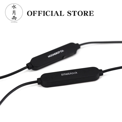 Moondrop Littleblack Bluetooth 5,0 высококачественный bluetooth-кабель с поддержкой Aptx ► Фото 1/6