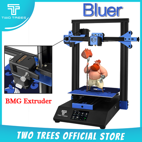 Twotrees t 3D-принтеры синее I3 принтер печати маски 235x235 мм Размеры 3D Diy Kit 3,5-дюймовый Цвет сенсорный Экран с TMC2208 A4988 ► Фото 1/5