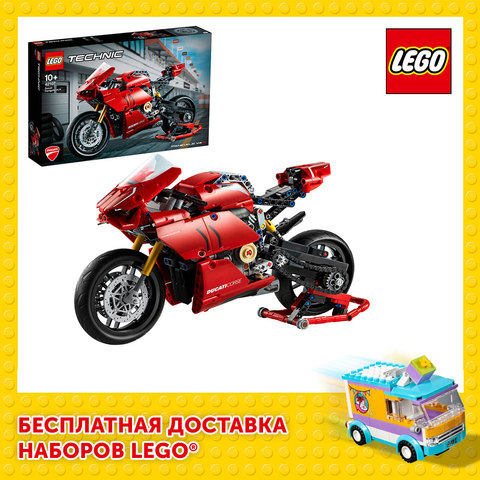 Конструктор LEGO Technic 42107 Ducati Panigale V4 R ► Фото 1/6