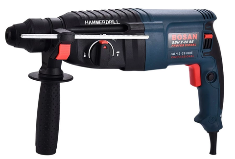 Перфоратор BOSAN 2-26 HAMMERDRILL 220V 800W 26 мм с пластиковым ящик молоток сверлильный станок DFR молоток ► Фото 1/5