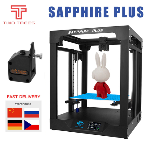 3D-принтер Twotrees Sapphire plus, экструдер CoreXY BMG TMC2208 Core xy 300*300*350 мм, наборы «сделай сам», сенсорный экран 3,5 дюйма ► Фото 1/6