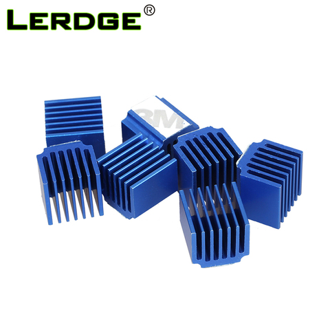 Драйвер шагового двигателя LERDGE, радиаторы, радиатор охлаждающего блока для TMC2100 LV8729 DRV8825, приводной модуль, детали для 3D-принтера 4 шт./лот ► Фото 1/6