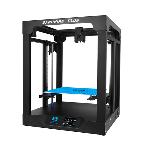 3D принтер Twotrees Sapphire PLUS, 300x300x350 мм, профессиональные наборы «сделай сам», Core xy, 3,5 дюйма, сенсорный экран, faceshyd, tmc2208 ► Фото 1/6