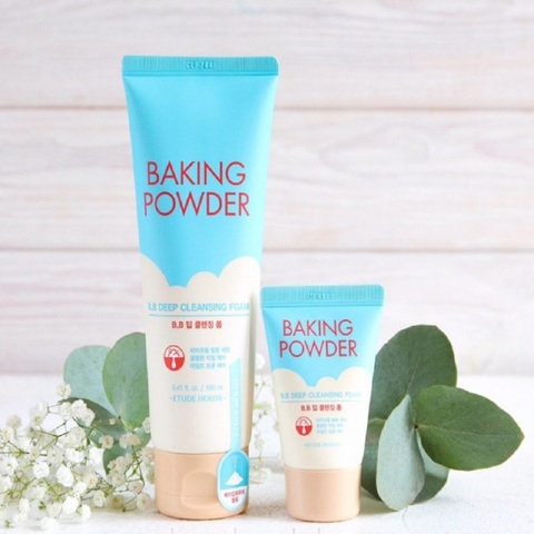 Пенка ETIDE HOUSE Пенка для смывания bb крема миниатюра 30мл Etude House Baking powder B.B deep cleansing ► Фото 1/3