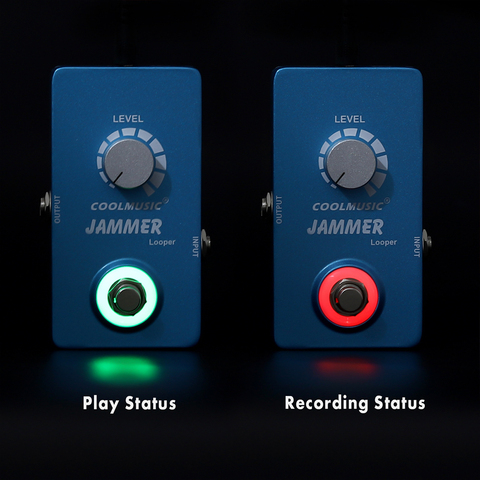 Coolmusic 10 минут неограниченная запись Looper, педаль для гитары с эффектами, бас-педаль ► Фото 1/6