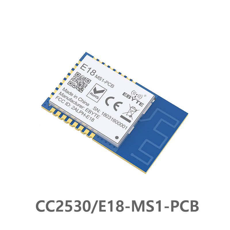 CC2530 2,4 ГГц SPI ZigBee RF беспроводной модуль 4 дБм E18-MS1-PCB PCB ...